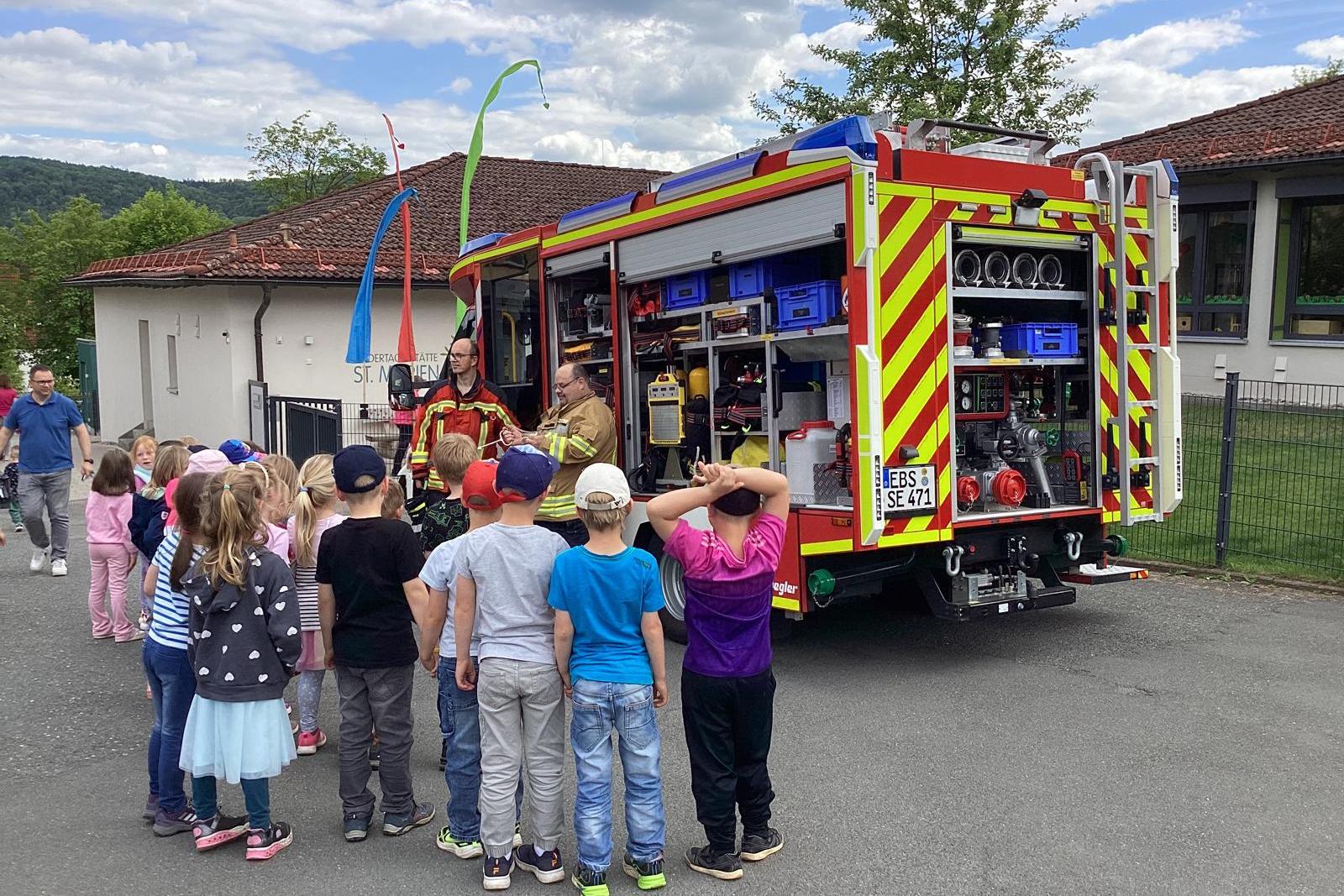 Feuerwehrbesuch