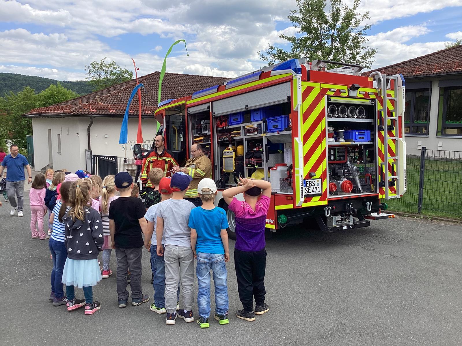 Feuerwehrbesuch