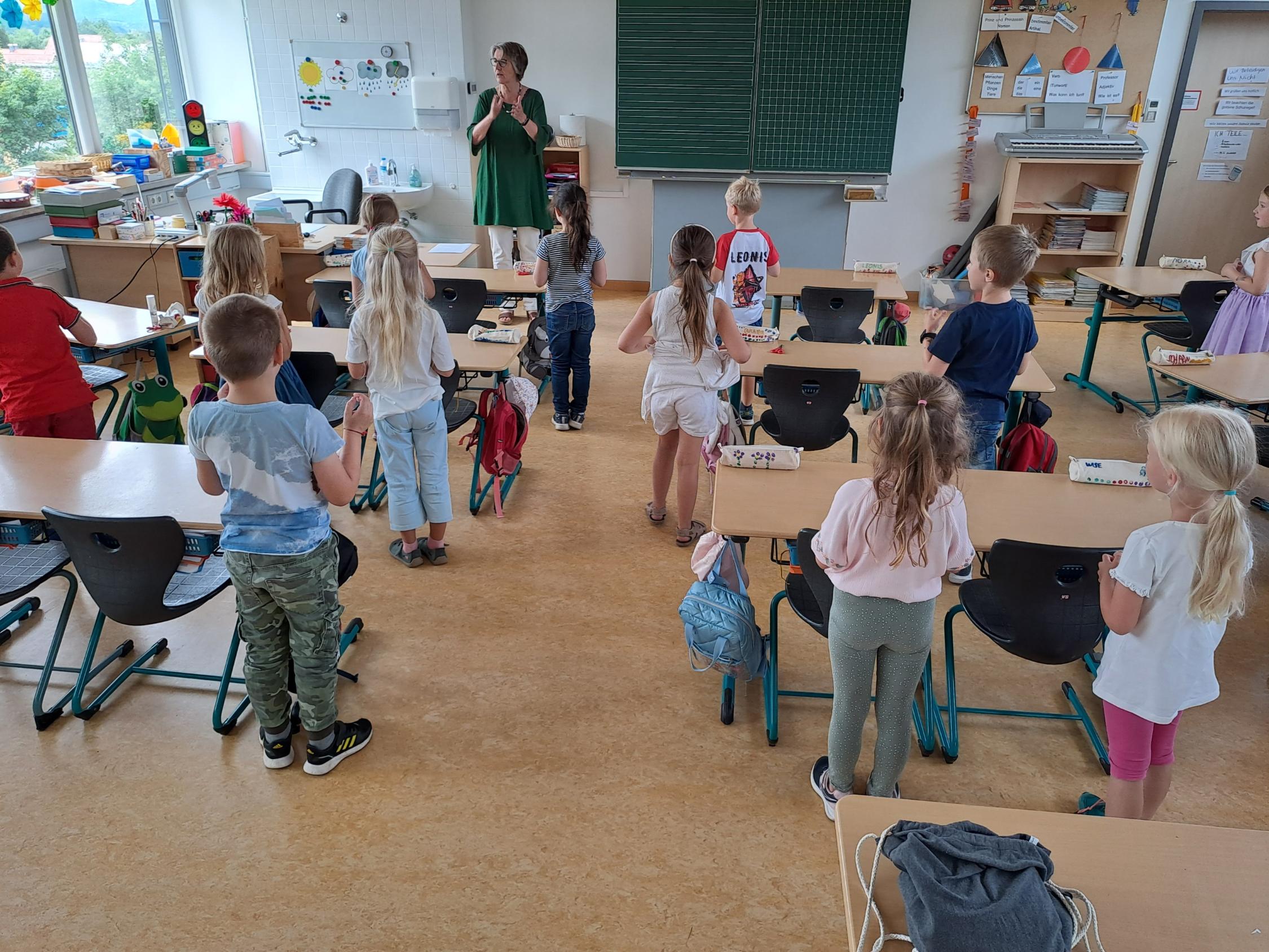 Besuch in der Schule