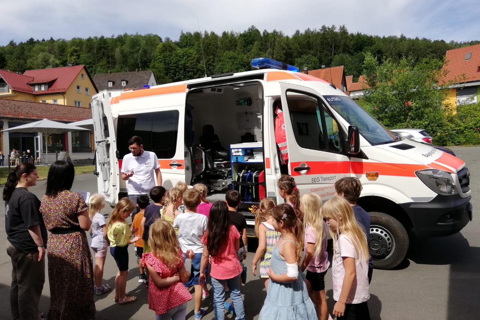 Erste Hilfe Kurs für die Vorschulkinder