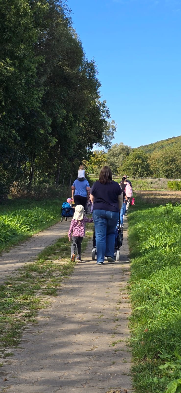 Familienwanderung